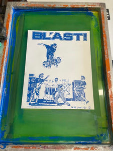 BL'AST! "Classic Skate Poster" artwork version